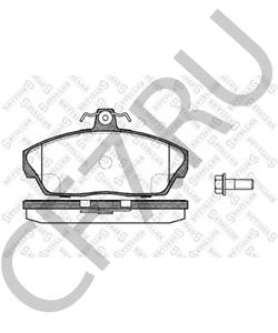 3302-3501170-01 ГАЗ Колодка тормозная ЕЛЬ,ВОЛГА передняя = 350180002-330200# в городе Екатеринбург